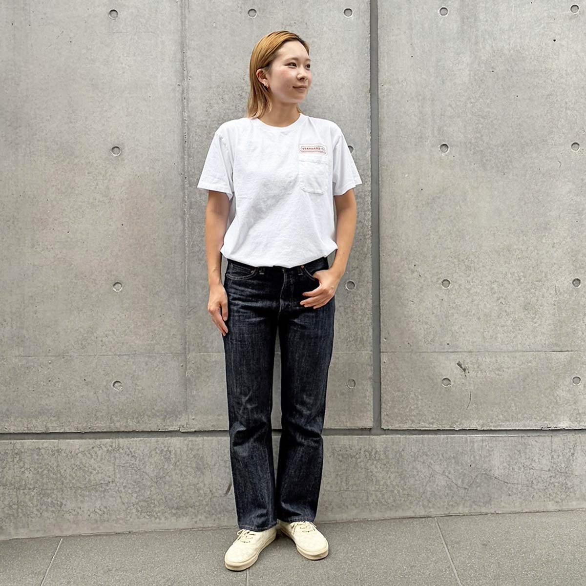 SD US Cotton Pocket Logo T