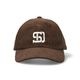 SD Corduroy Logo Baseball Cap