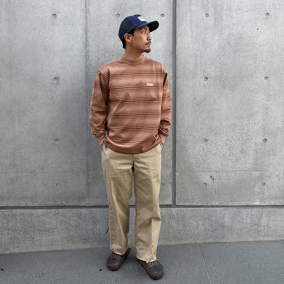 SD Heavyweight Border Long Sleeve T
