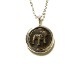 Button Works Vintage MACK TRUCK EUB Necklace