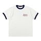 SD US Cotton Script Logo Ringer T