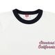 SD US Cotton Script Logo Ringer T