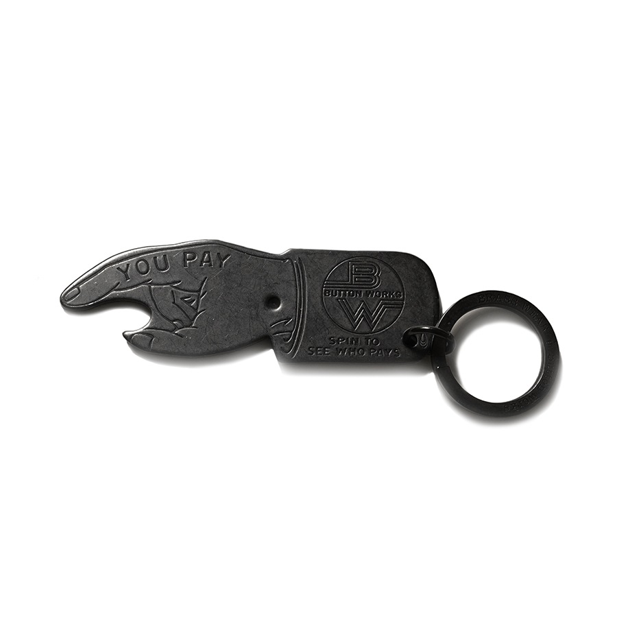 Button Works Black Line You Pay Spinner