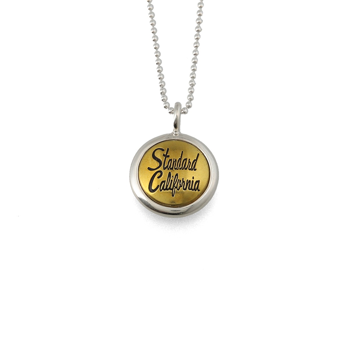 Button Works / SD 925 Silver Button Necklace