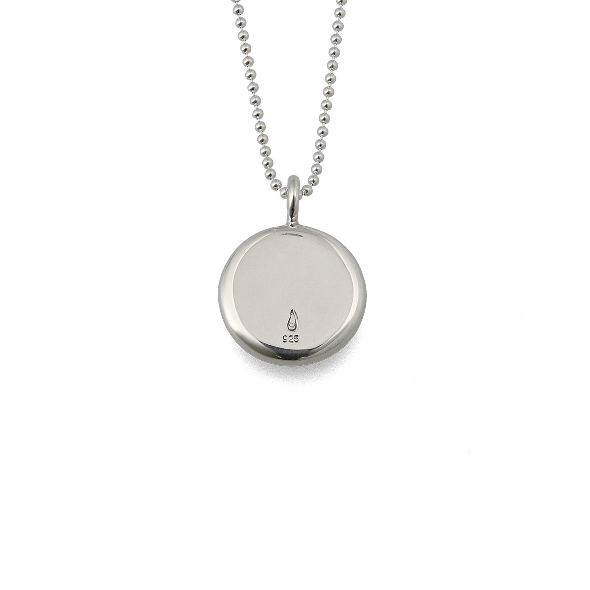 Button Works / SD 925 Silver Button Necklace