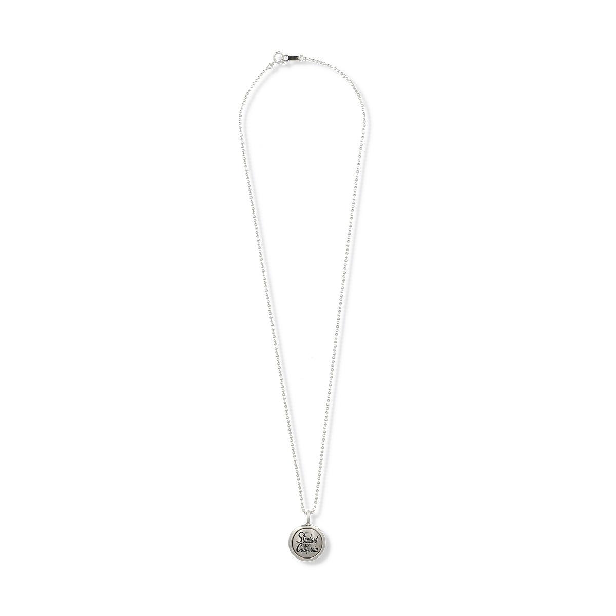 Button Works / SD 925 Silver Button Necklace