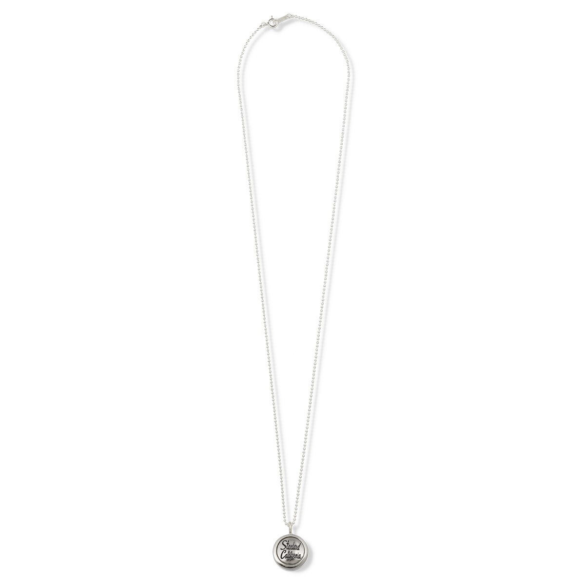 Button Works / SD 925 Silver Button Necklace