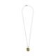Button Works / SD 925 Silver Button Necklace