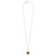 Button Works / SD 925 Silver Button Necklace