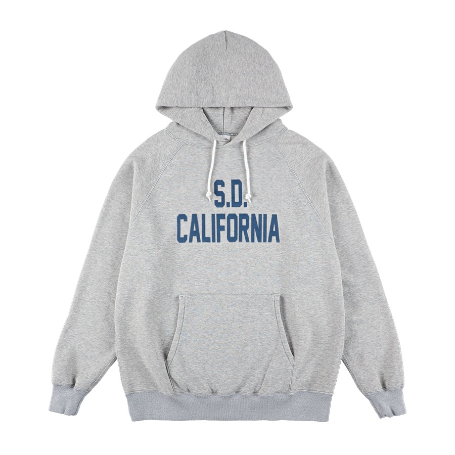SD Loop Knitting Logo Hood Sweat