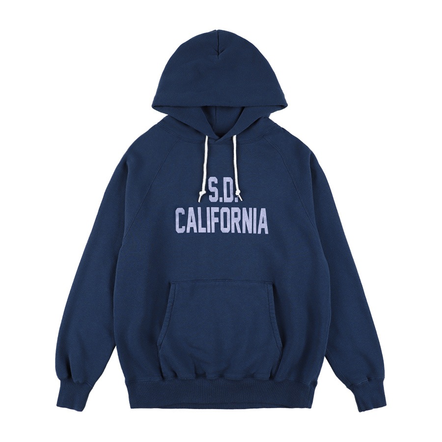 SD Loop Knitting Logo Hood Sweat