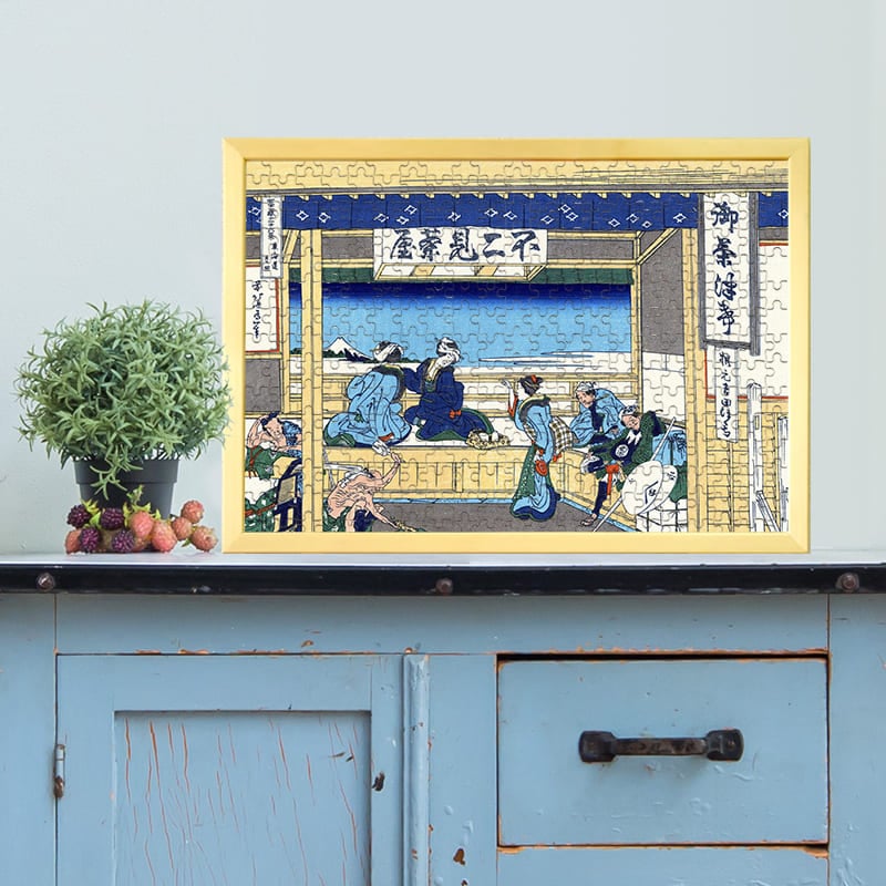 富嶽三十六景 東海道吉田 葛飾北斎 ジグソーパズル アートパズル