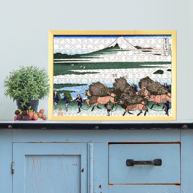富嶽三十六景 駿州大野新田 葛飾北斎 ジグソーパズル アートパズル パズル
