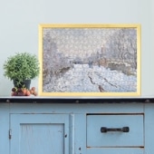 雪のアルジャントゥイユ クロード・モネ ジグソーパズル アートパズル パズル