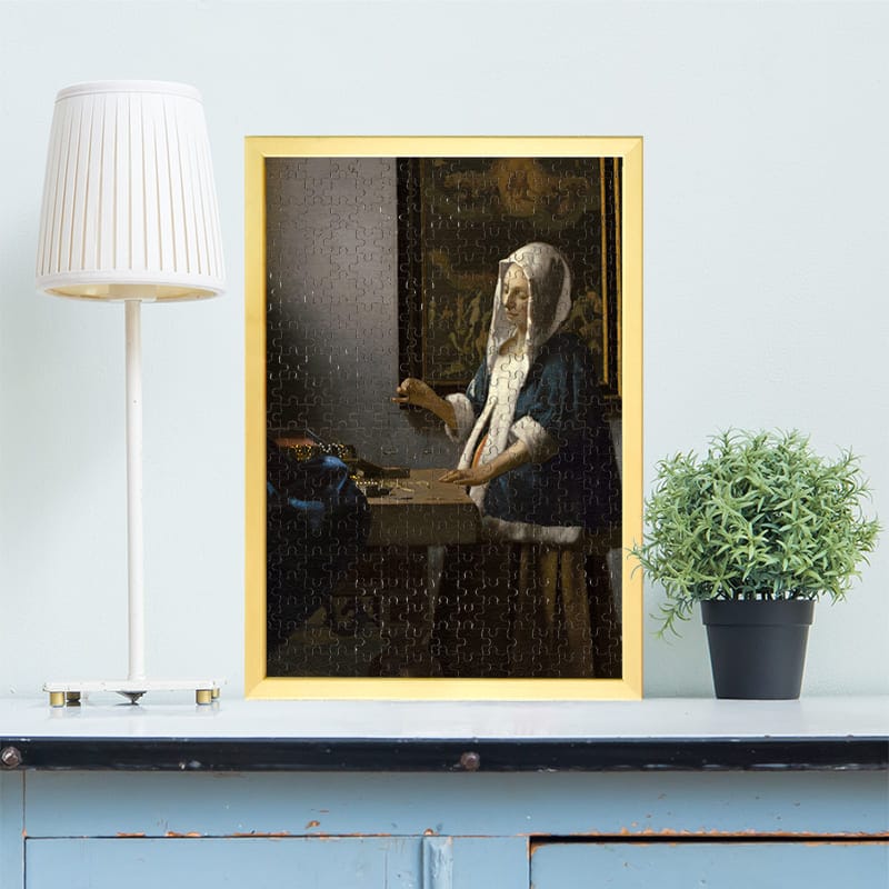 天秤を持つ女 ヨハネス・フェルメール ジグソーパズル アートパズル パズル