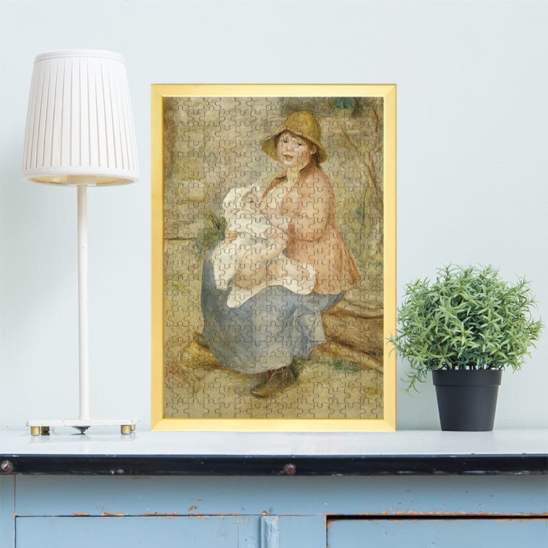 授乳する母親 ピエール＝オーギュスト・ルノワール ジグソーパズル アートパズル パズル