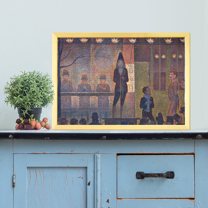 ジョルジュ・スーラ、≪サーカスの客寄せ≫のための習作、希少な画集より m96005397773_1.jpg?1701757678