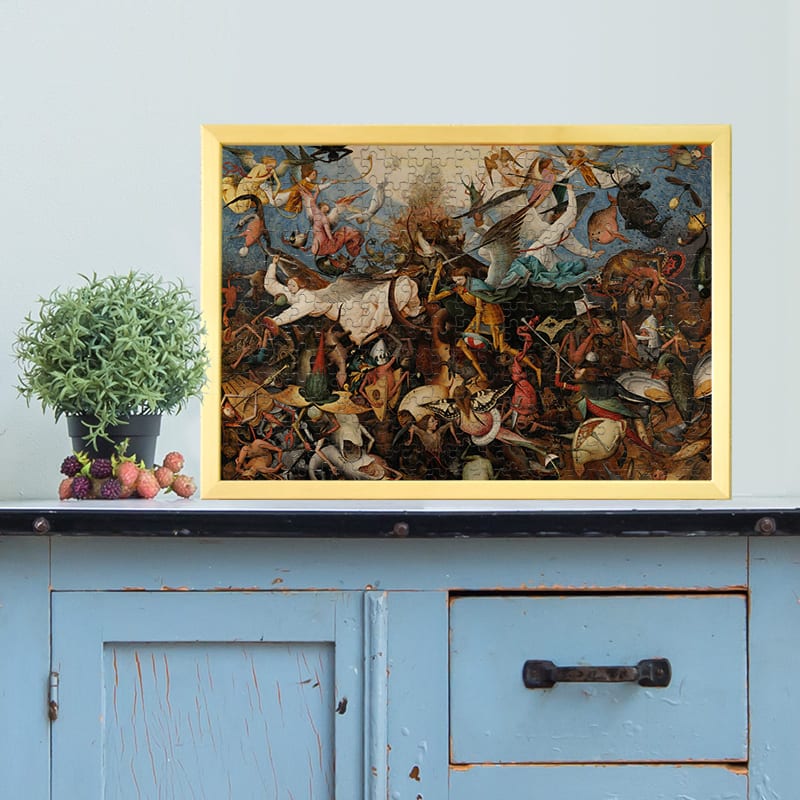 叛逆天使の墜落 ピーテル・ブリューゲル ジグソーパズル アートパズル パズル