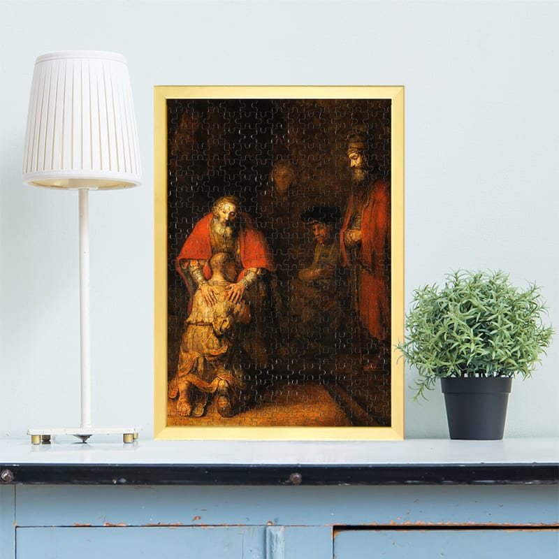 放蕩息子の帰還 レンブラント・ファン・レイン ジグソーパズル アートパズル パズル