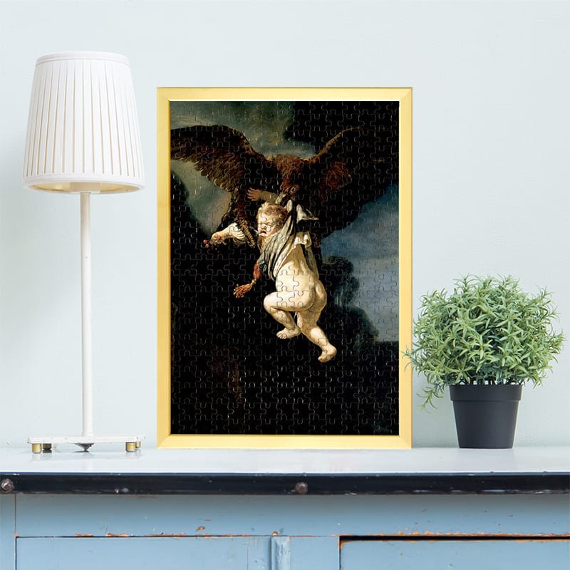 ガニュメデスの誘拐 レンブラント・ファン・レイン ジグソーパズル アートパズル パズル パズル工房シャフト