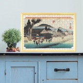 東海道五十三次 石部宿 目川ノ里 歌川広重 ジグソーパズル アートパズル パズル