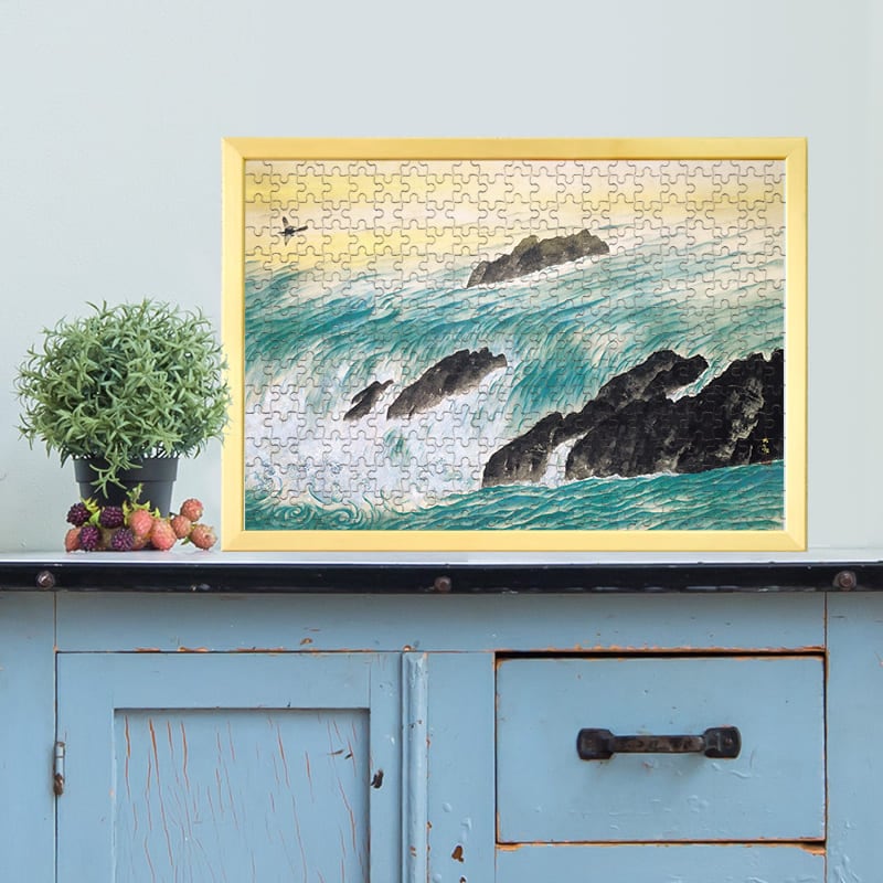 流れ行く水 横山大観 ジグソーパズル アートパズル パズル