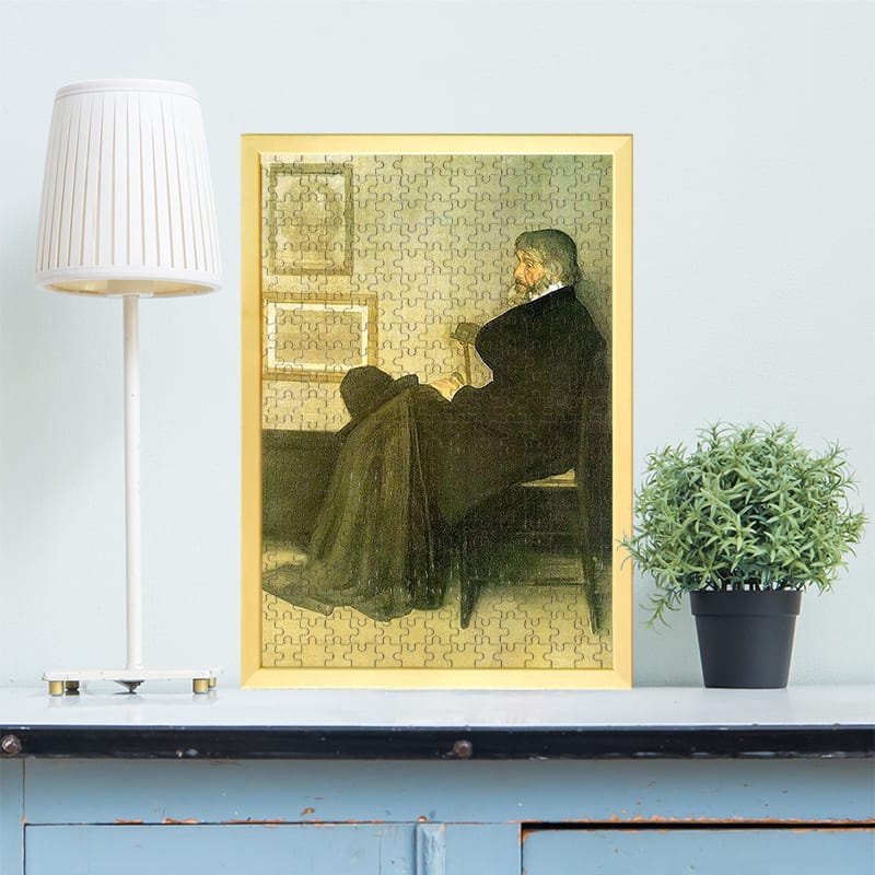 灰色と黒のアレンシジメント第2番  ジェームズ・マクニール・ホイッスラー ジグソーパズル アートパズル パズル