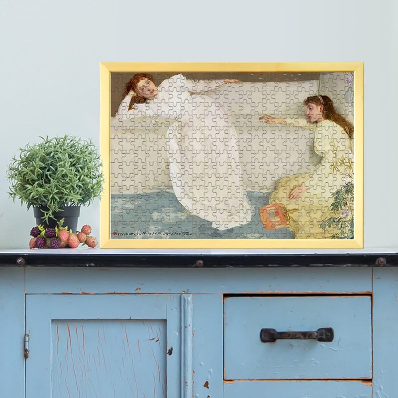 白のシンフォニーＮｏ．３ ジェームズ・マクニール・ホイッスラー ジグソーパズル アートパズル パズル