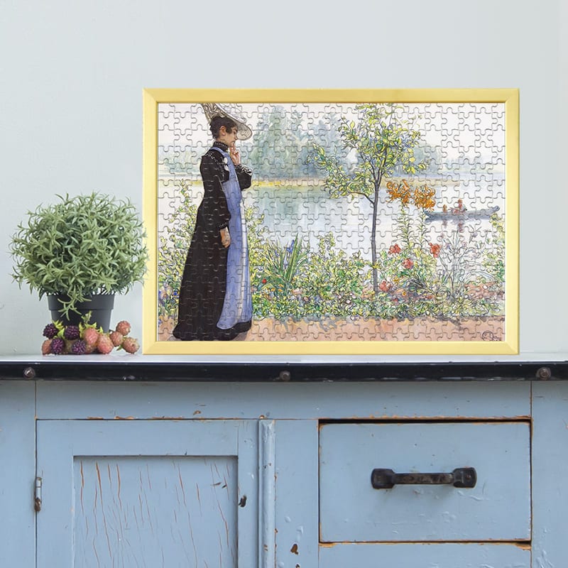 夏の終わり（湖畔のカーリン） カール・ラーション ジグソーパズル アートパズル パズル