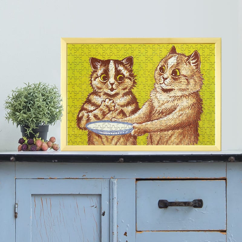 ミルクはいかが？ ルイス・ウェイン ジグソーパズル アートパズル パズル