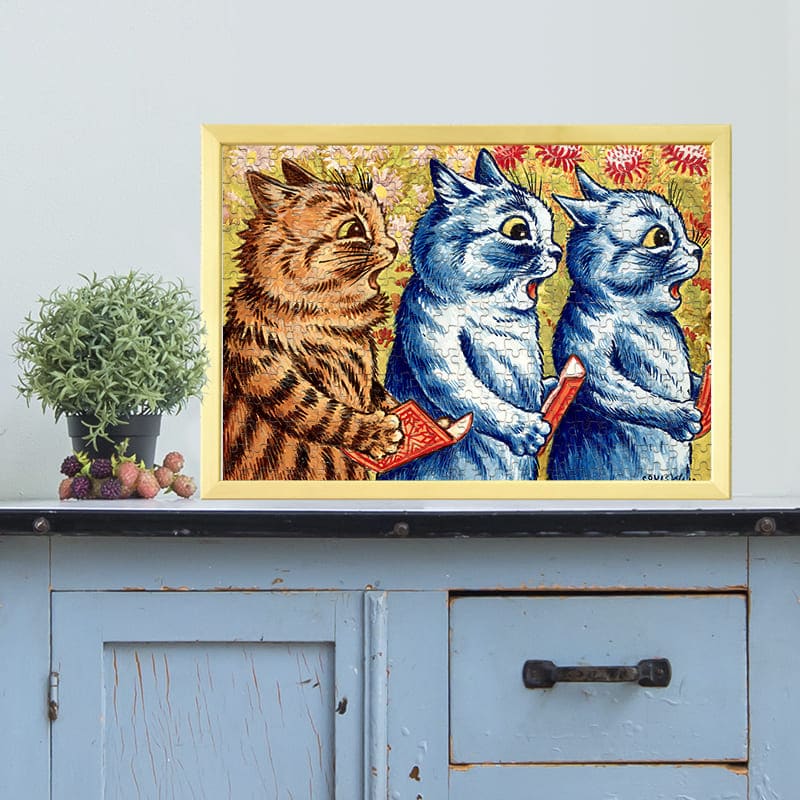 歌う三匹の猫 ルイス・ウェイン ジグソーパズル アートパズル パズル
