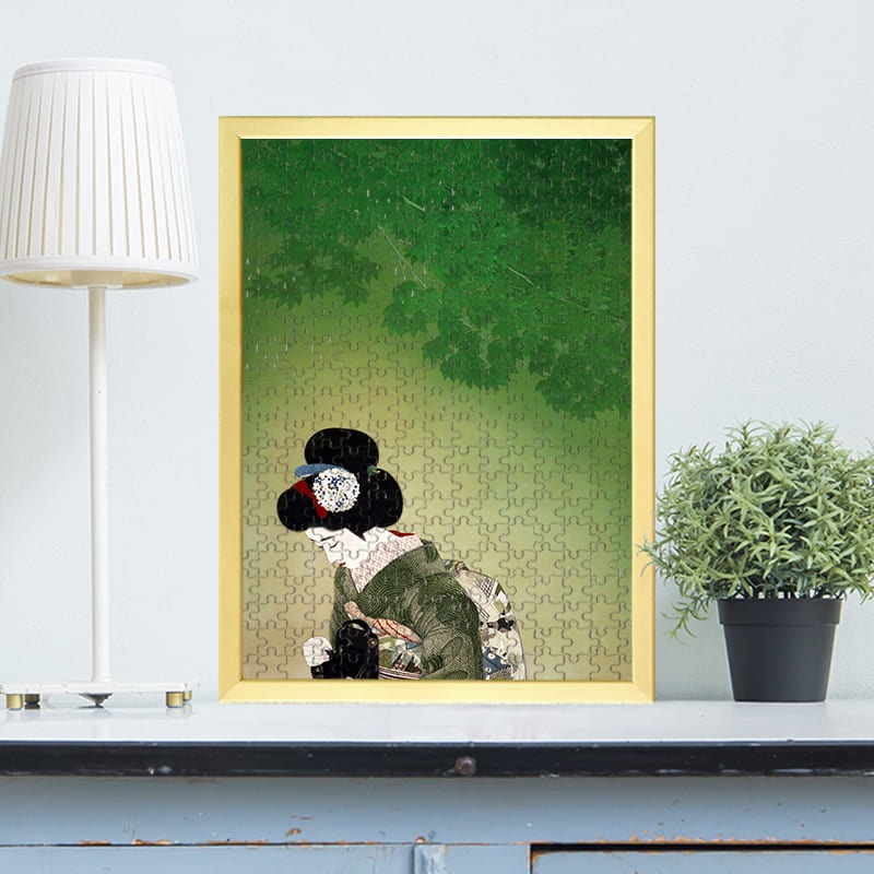 戯れ 北野恒富 ジグソーパズル アートパズル パズル