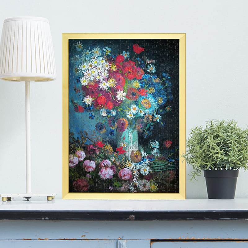 野花と薔薇の静物画 フィンセント・ファン・ゴッホ ジグソーパズル アートパズル パズル