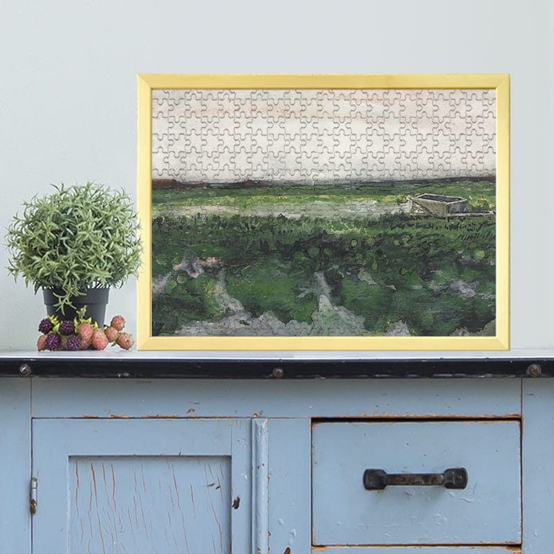 手押し車のある風景 フィンセント・ファン・ゴッホ ジグソーパズル アートパズル パズル