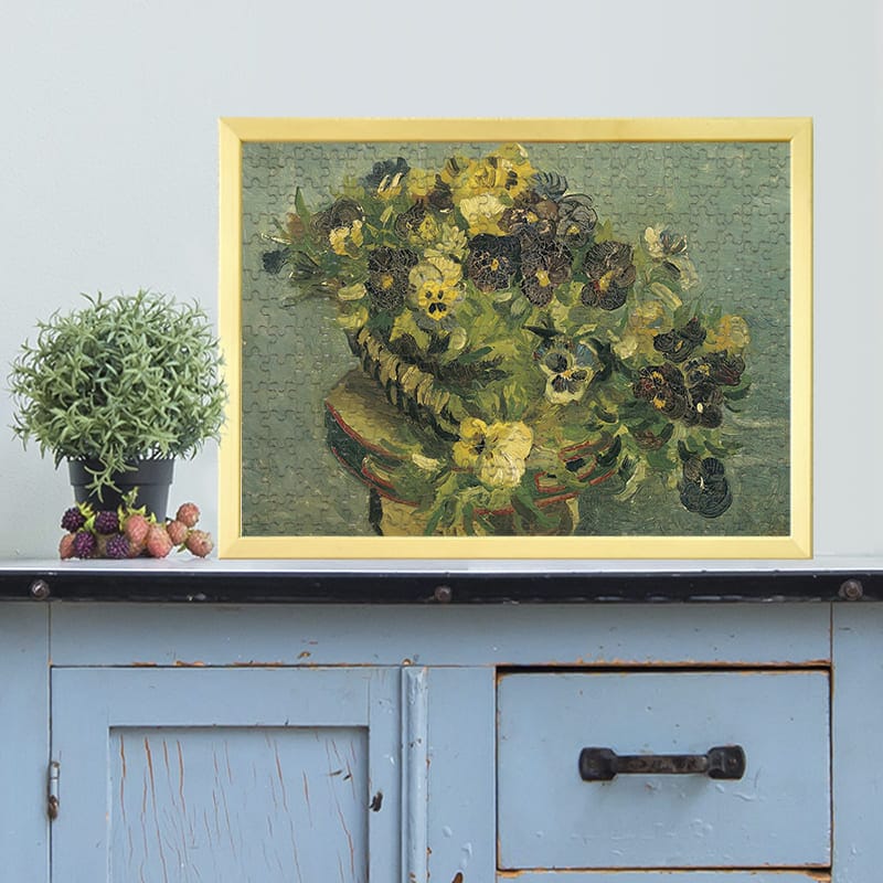 パンジーのバスケット フィンセント・ファン・ゴッホ ジグソーパズル アートパズル パズル