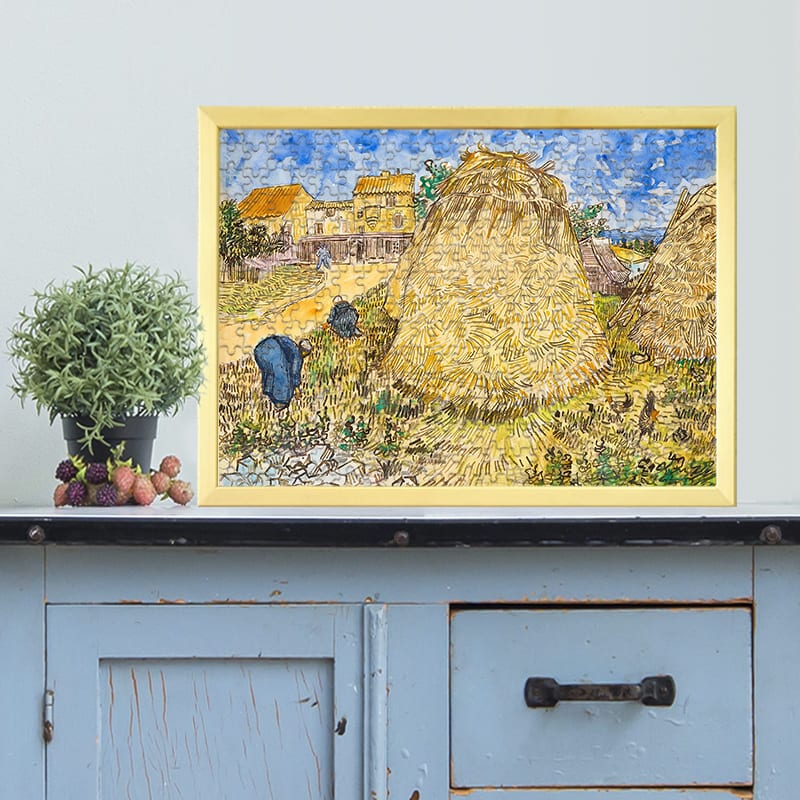 小麦の山 フィンセント・ファン・ゴッホ ジグソーパズル アートパズル パズル