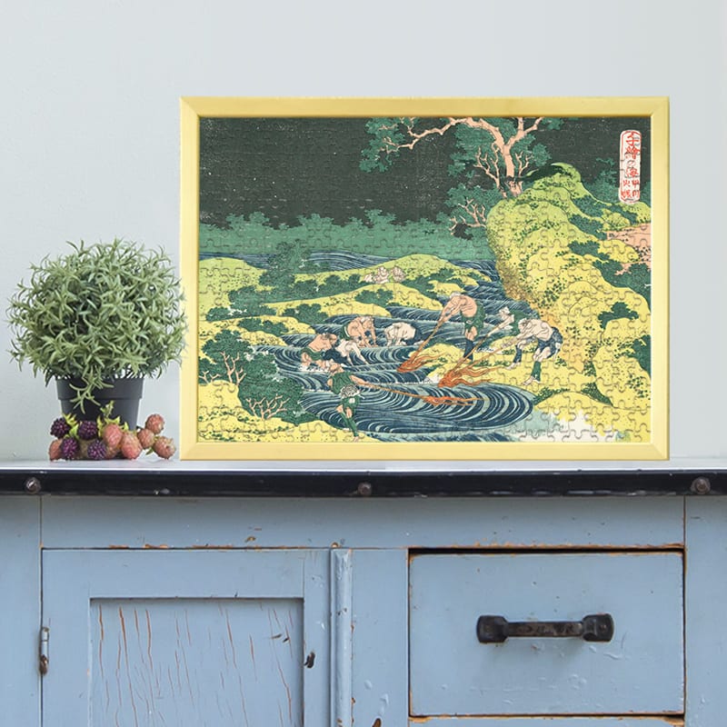 千絵の海 甲州火振 葛飾北斎 ジグソーパズル アートパズル パズル