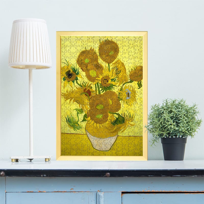 ひまわり１５本 フィンセント・ファン・ゴッホ ジグソーパズル アートパズル パズル