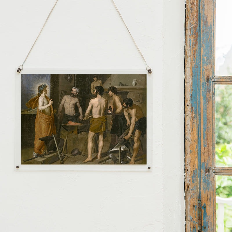 ウルカヌスの鍛冶場にいるアポロン ディエゴ・ベラスケス ジグソーパズル アートパズル パズル