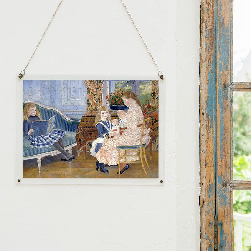 ジグソーパズル　ピエール　オーギュスト　ルノアール　フランス　絵画　アート　仏 じょうろを持つ少女 ピエール＝オーギュスト・ルノワール