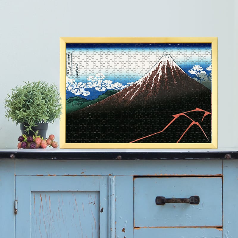 富嶽三十六景 山下白雨 葛飾北斎 ジグソーパズル アートパズル パズル