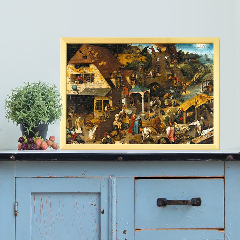 ネーデルランドの諺 ピーテル・ブリューゲル ジグソーパズル アートパズル パズル
