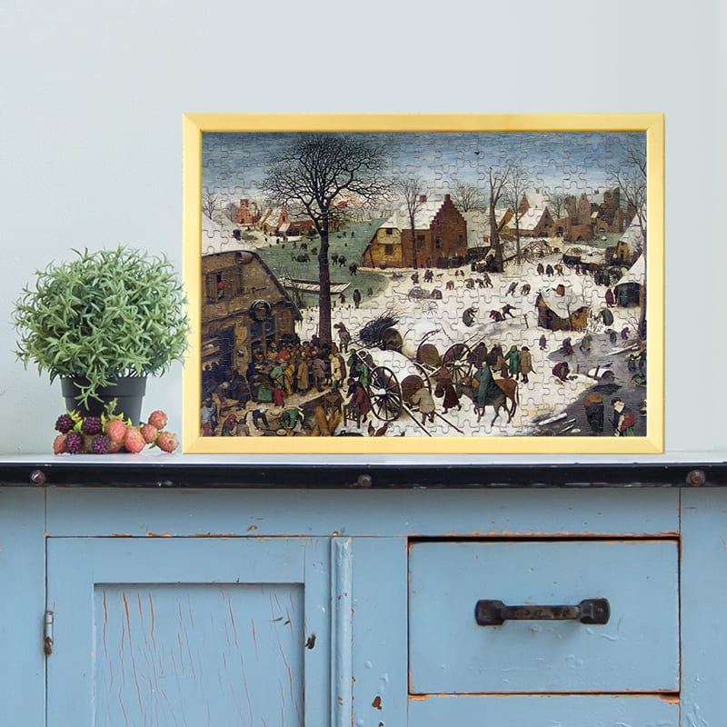 ベツレヘムの人口調査 ピーテル・ブリューゲル ジグソーパズル アートパズル パズル