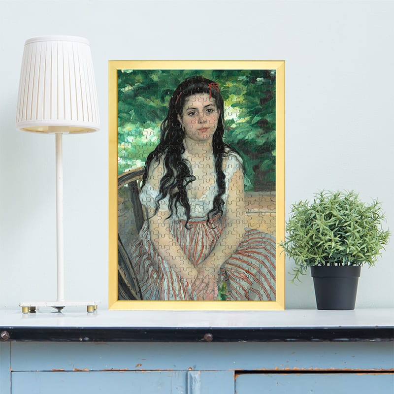 ジグソーパズル　ピエール　オーギュスト　ルノアール　フランス　絵画　アート　仏 クロード・モネの肖像 ピエール＝オーギュスト・ルノワール