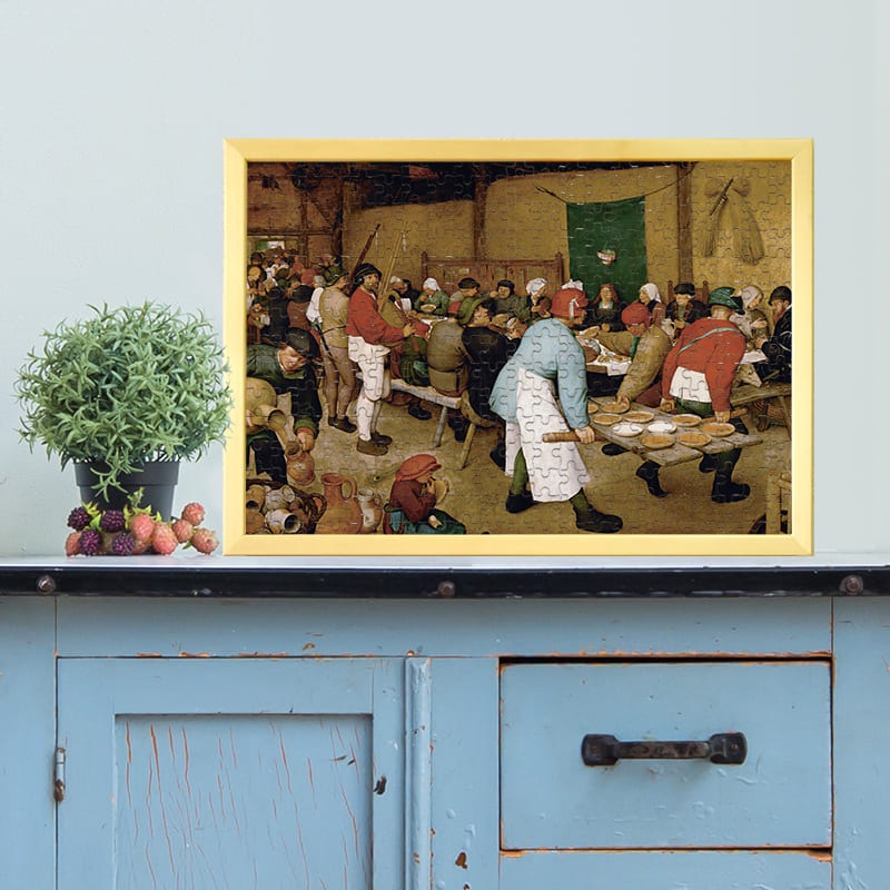 農民の婚宴 ピーテル・ブリューゲル ジグソーパズル アートパズル パズル