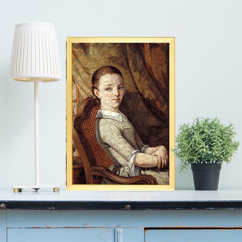 ジュリエット・クールベの肖像 ギュスターヴ・クールベ ジグソーパズル アートパズル パズル