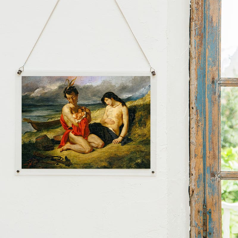 ナッチェス族 ウジェーヌ・ドラクロワ ジグソーパズル アートパズル パズル