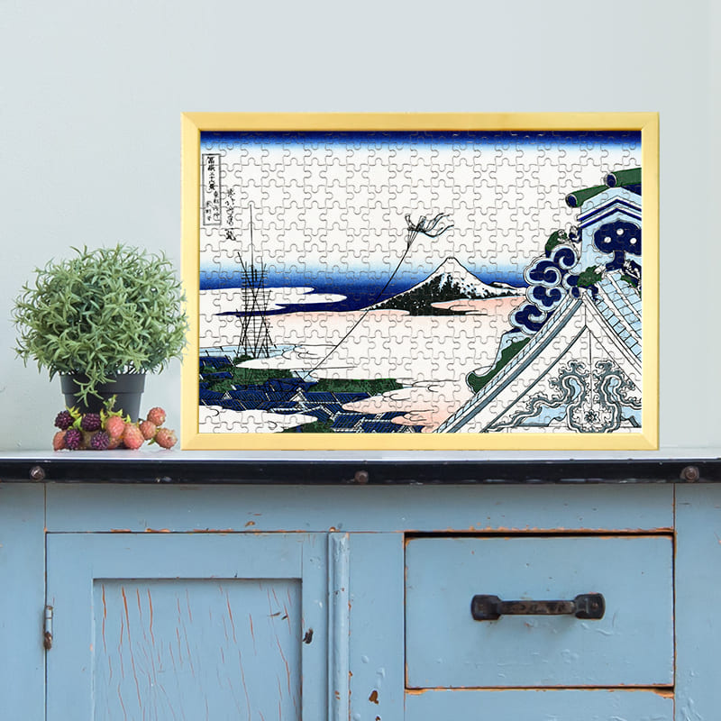 富嶽三十六景 東都浅草本願寺 葛飾北斎 ジグソーパズル アートパズル パズル