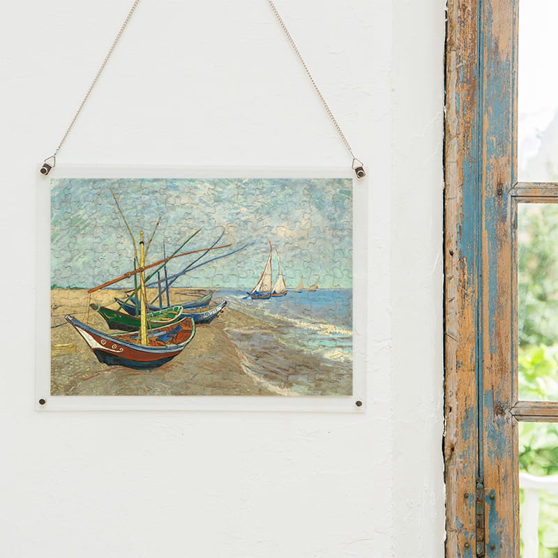 サントマリーの浜辺の釣り舟 フィンセント・ファン・ゴッホ ジグソーパズル アートパズル パズル