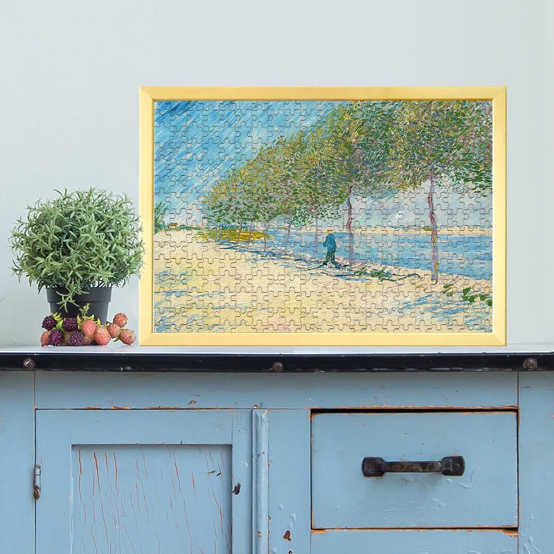 セーヌ川のほとり フィンセント・ファン・ゴッホ ジグソーパズル アートパズル パズル